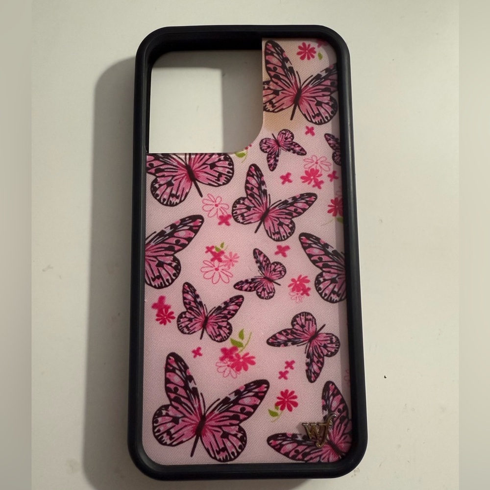 butterfly pink (wildflower case) - iphone 13 pro